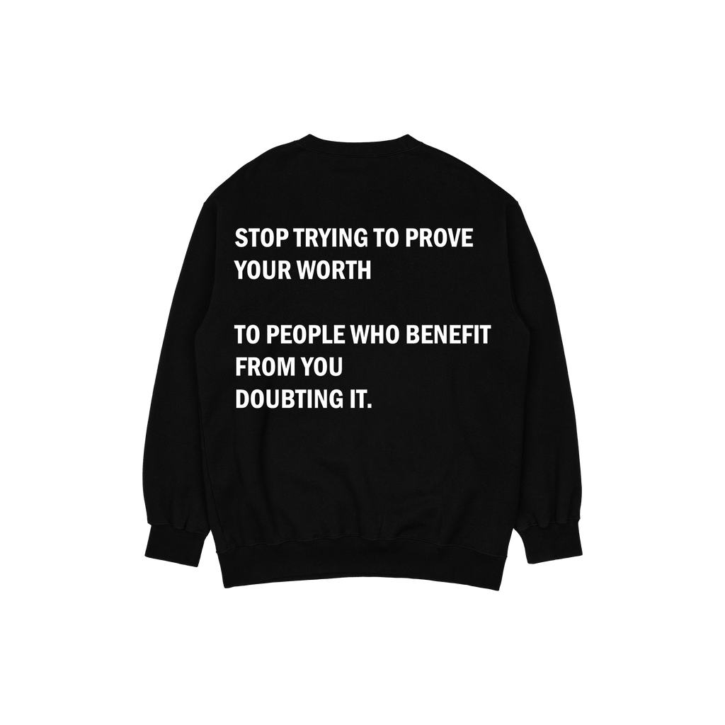 LEXURA “Know Your Worth V2” Crewneck
