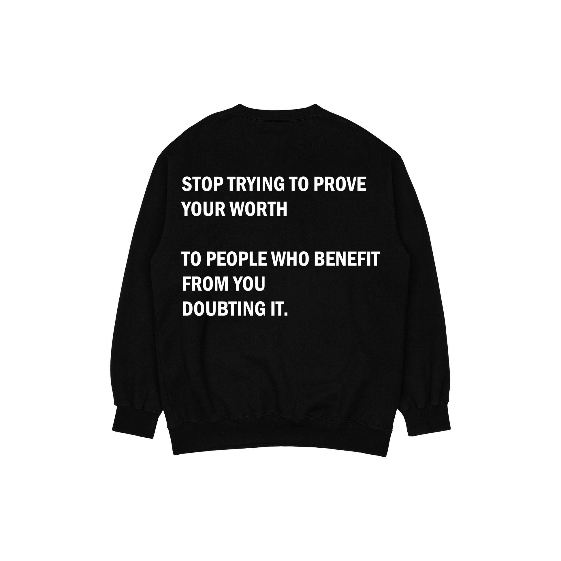 LEXURA “Know Your Worth V2” Crewneck