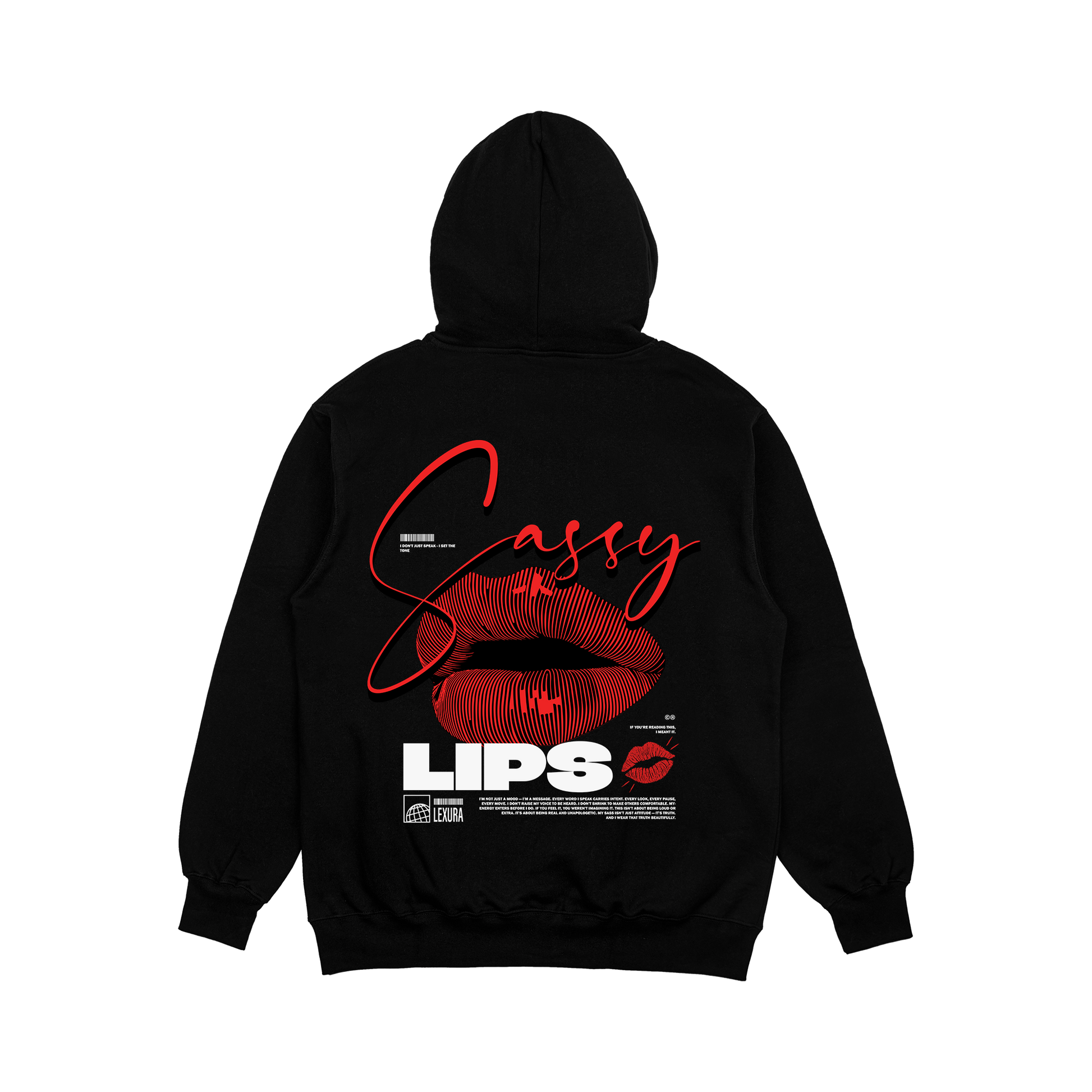 LEXURA "Sassy Lips" Hoodie