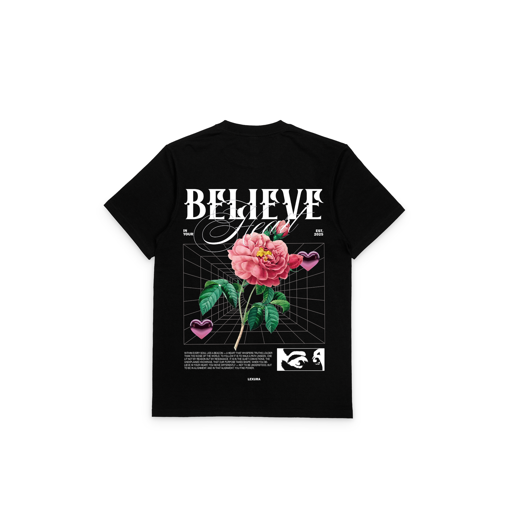 LEXURA "Believe Your Heart" Tee