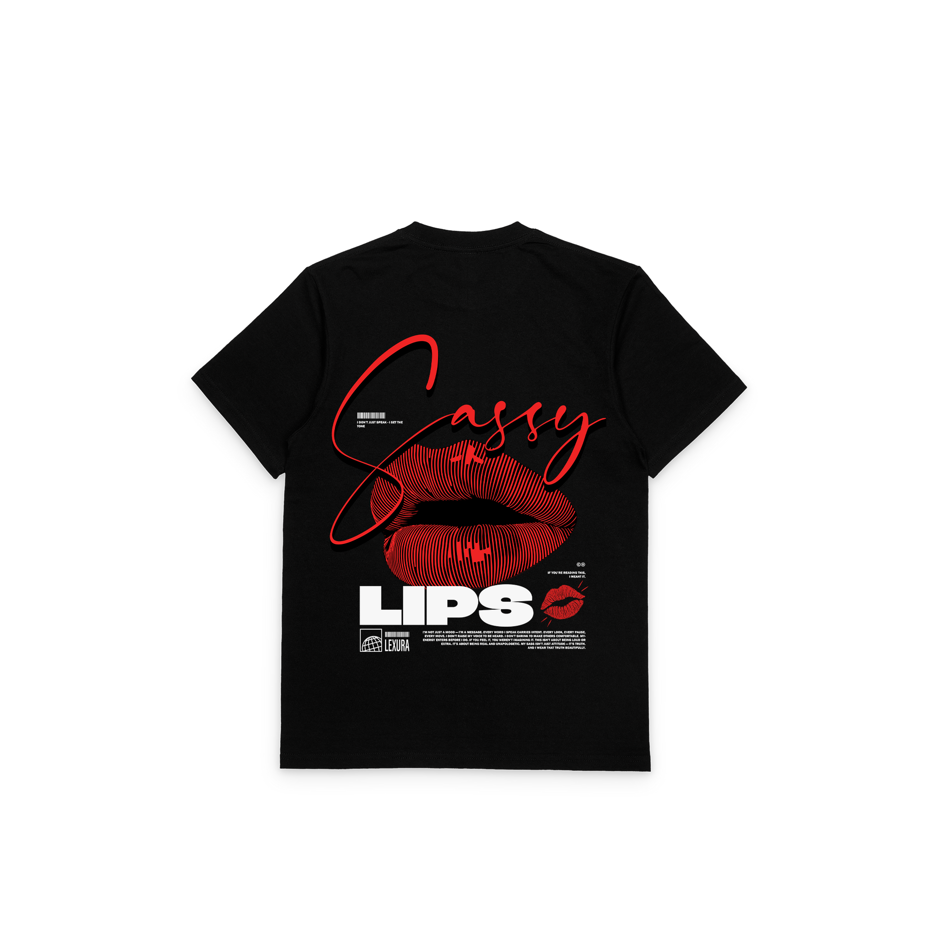 LEXURA "Sassy Lips" Tee