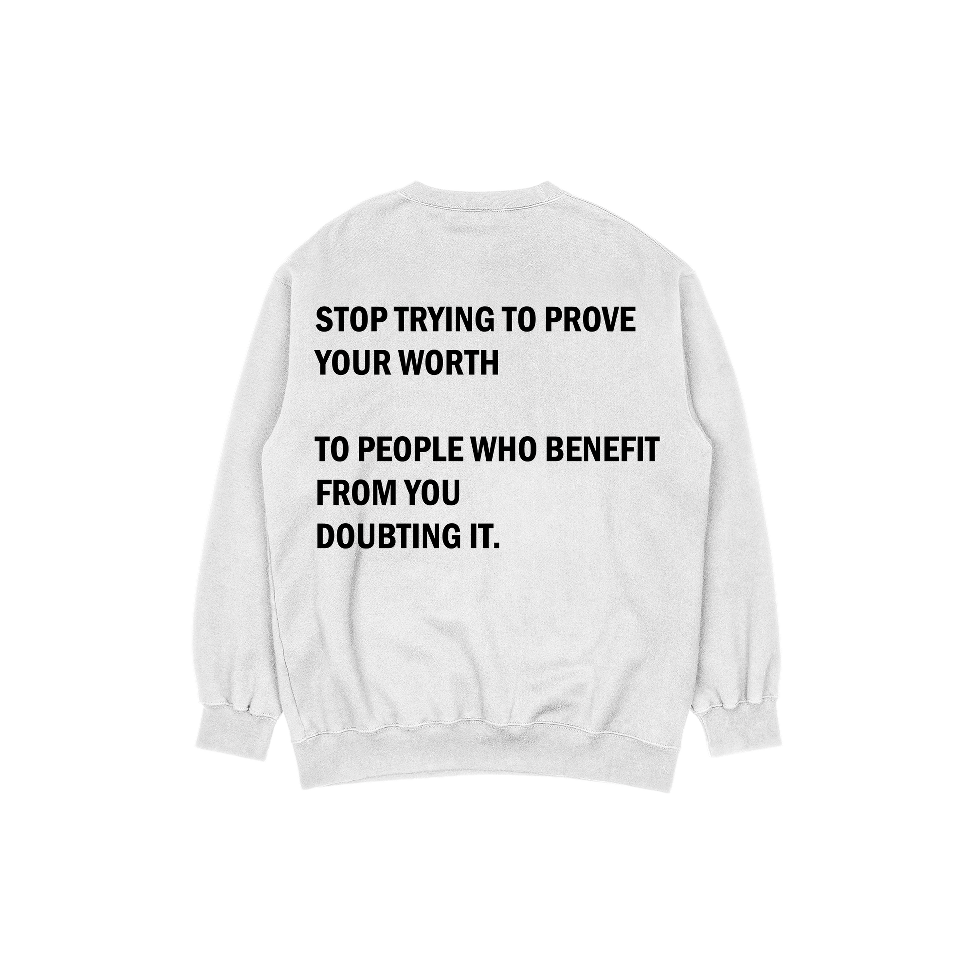 LEXURA “Know Your Worth V2” Crewneck