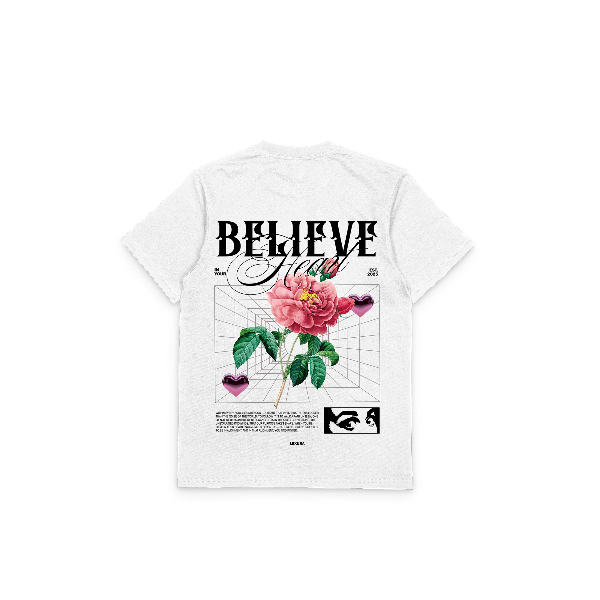 LEXURA "Believe Your Heart" Tee