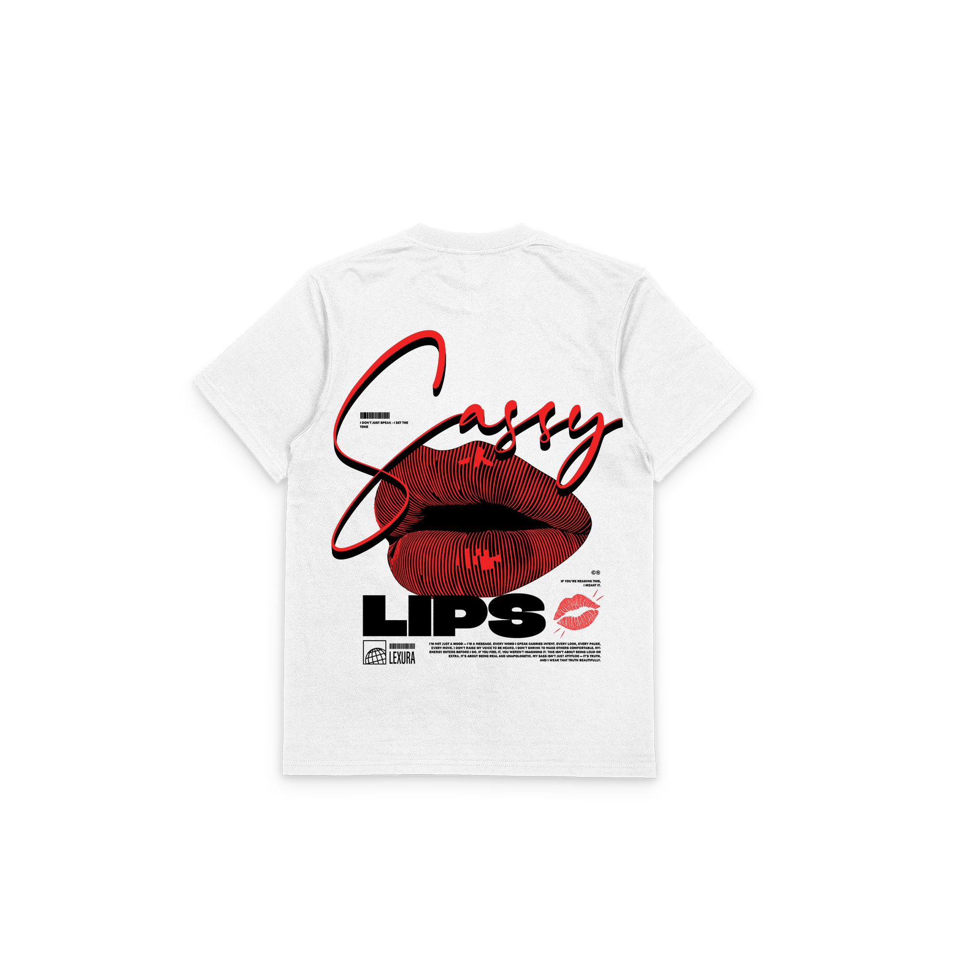 LEXURA "Sassy Lips" Tee